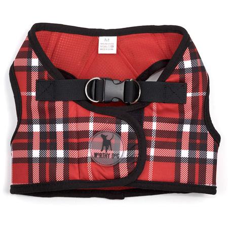 #red Plaid Harness Md