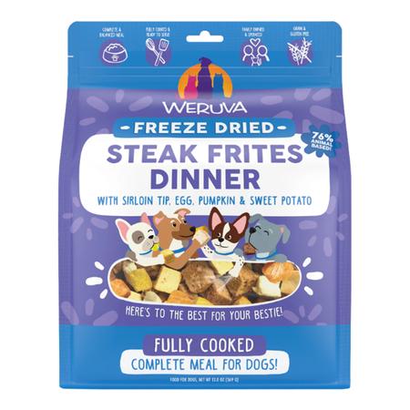 Steak Frites Dinner Freeze-Dried Dog Food