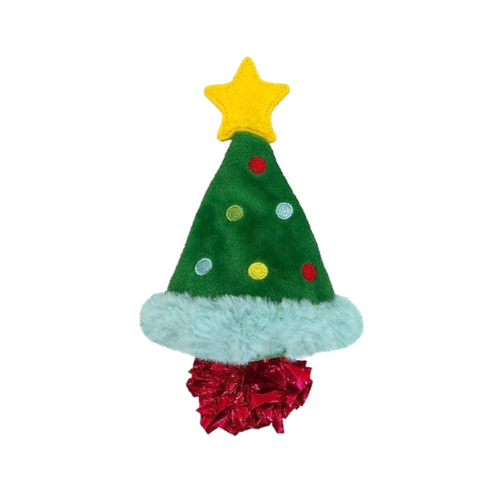 CRACKLES CHRISTMAS TREE with Catnip