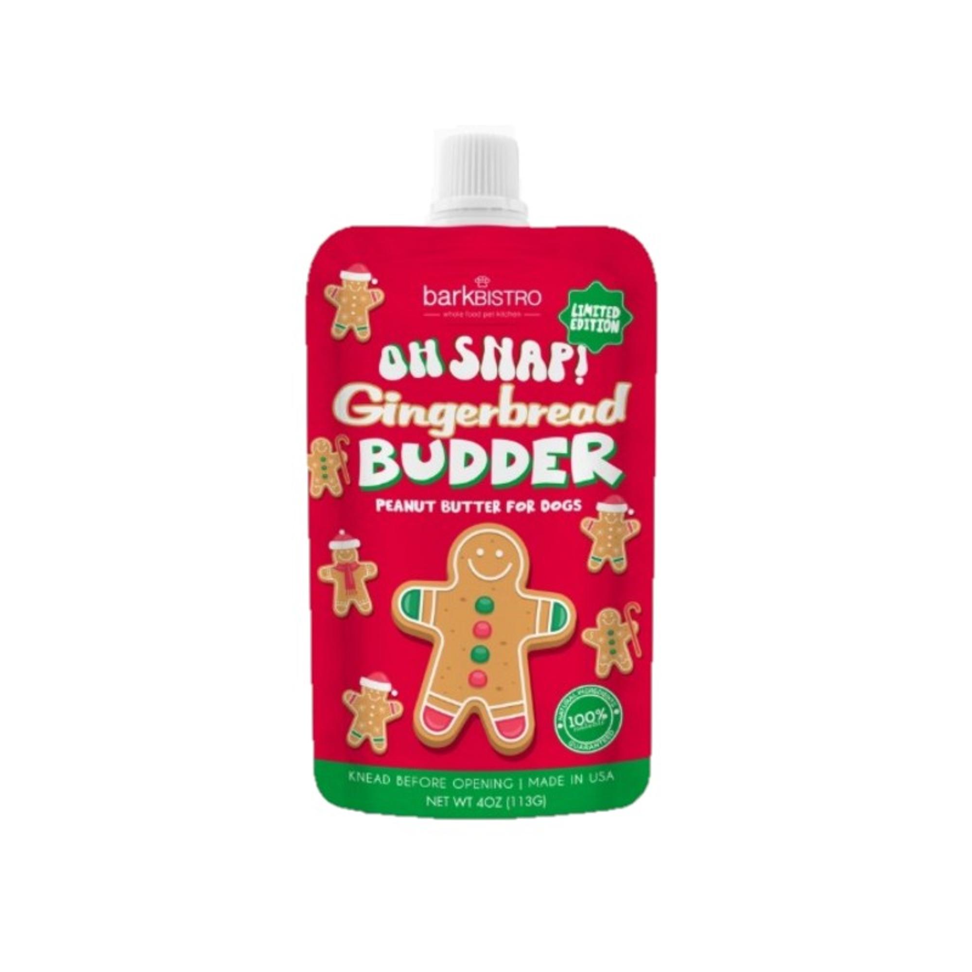 Oh Snap! Gingerbread Budder 4 Oz Squeeze Pack