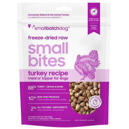 Freeze-Dried Small Bites Turkey Recipe