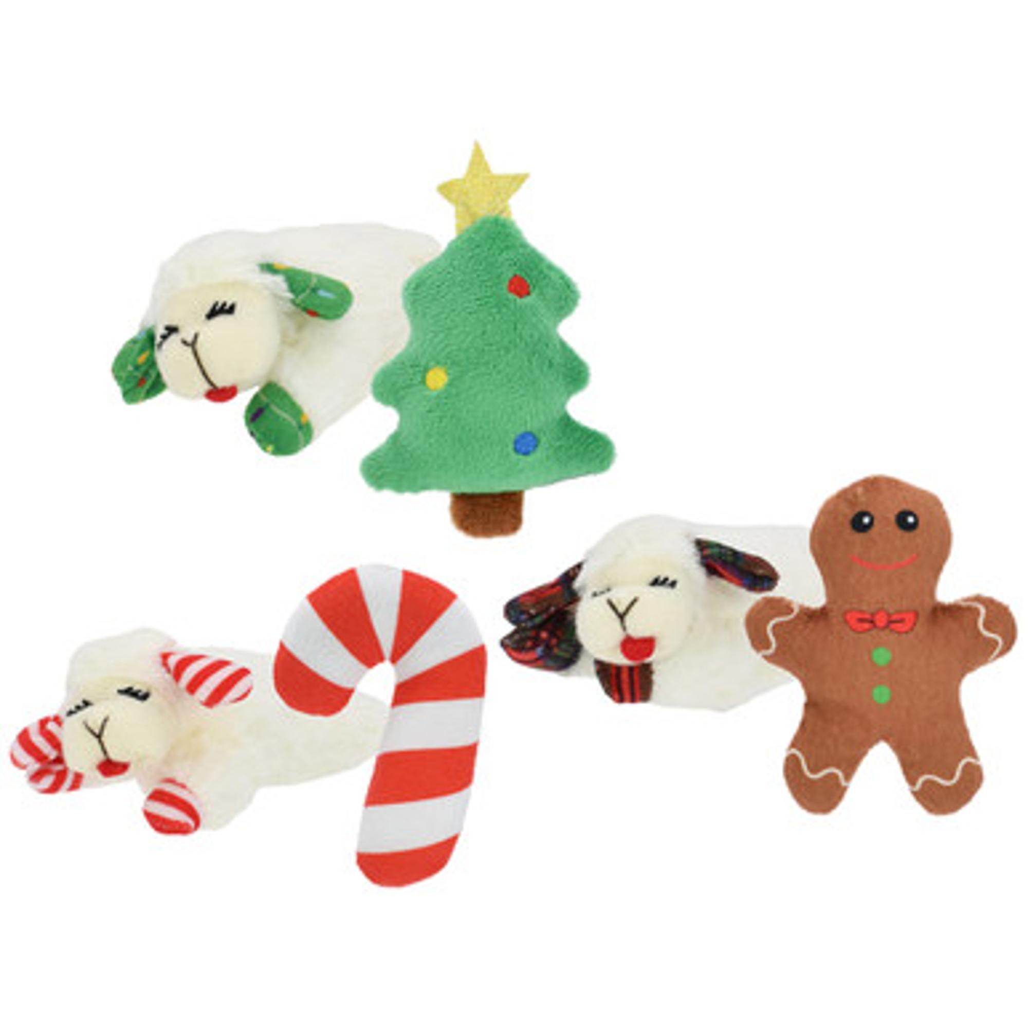 Lamb Chop Holiday 2 Pack Cat Toy - Assorted
