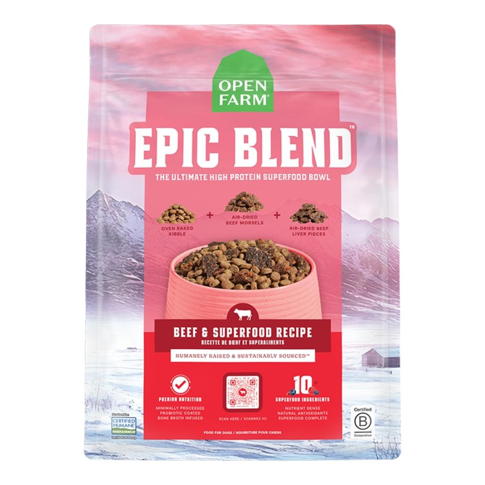 Epic Blend Beef & Superfood Dry Dog Food (Item #683547120228)
