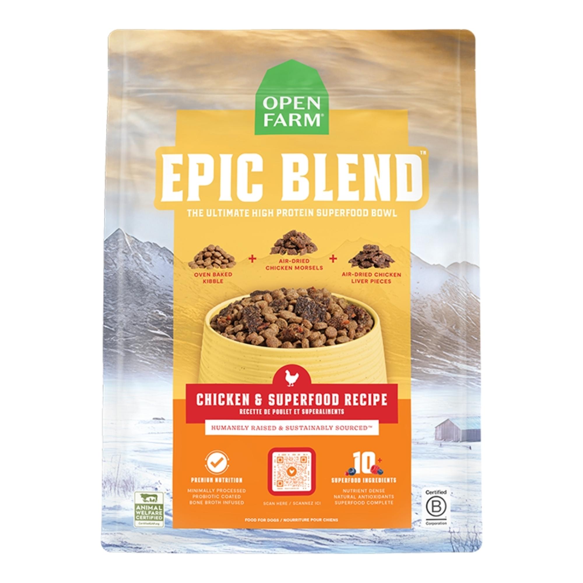 Epic Blend Chicken & Superfood Dry Dog Food