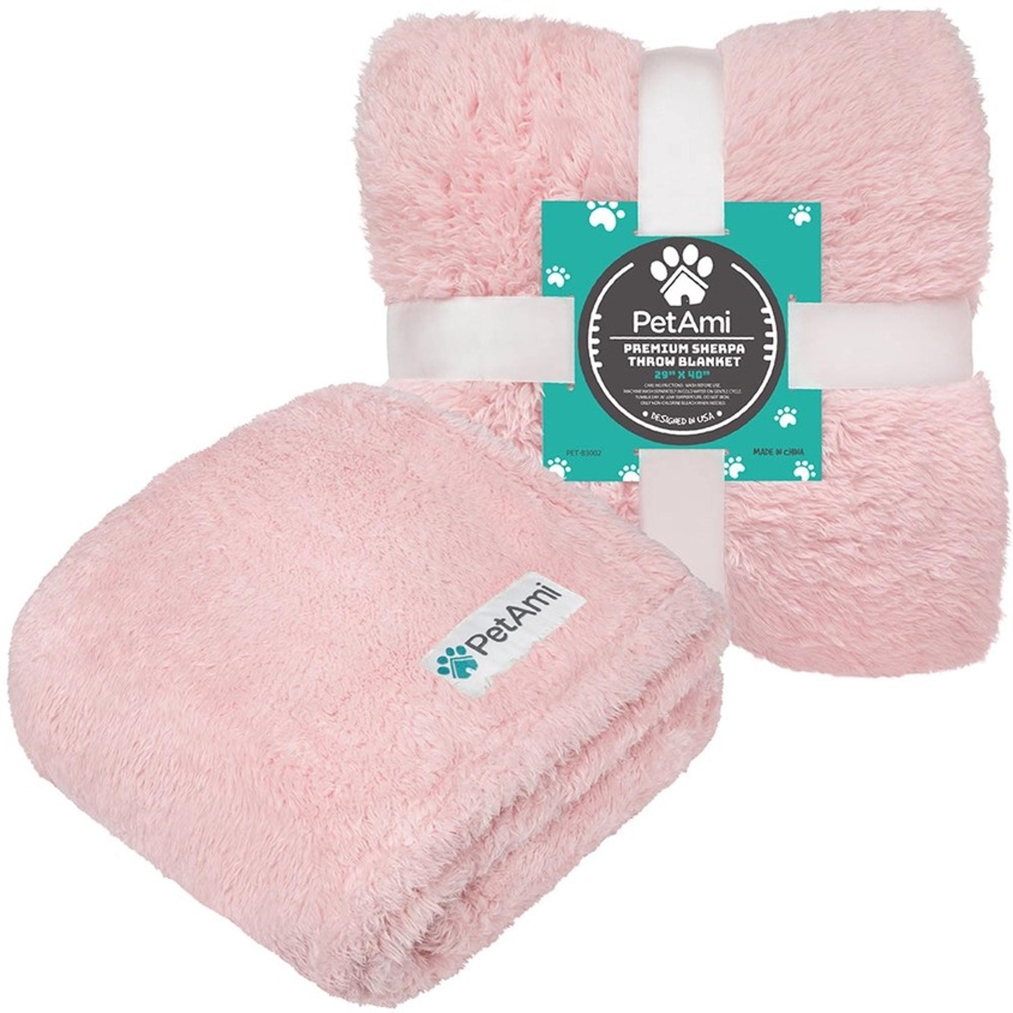 Fluffy Pet Blanket Pink