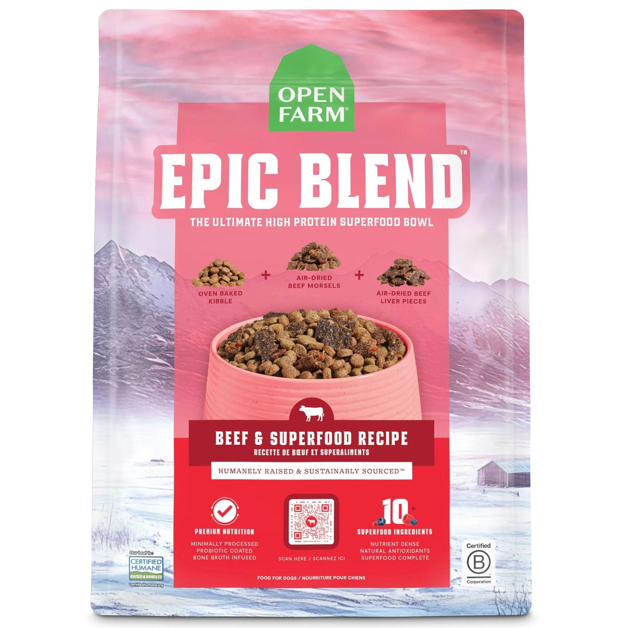 Epic Blend Beef & Superfood Dry Dog Food
