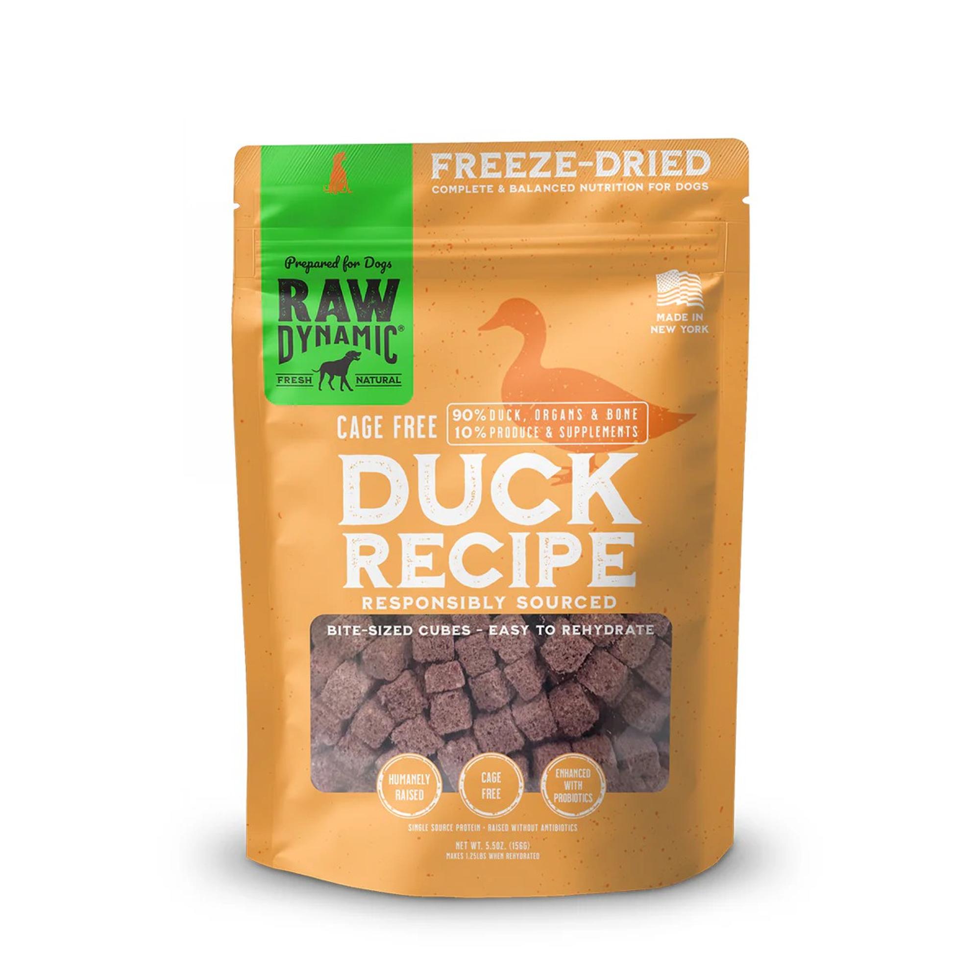 Freeze-Dried Duck Recipe for Dogs