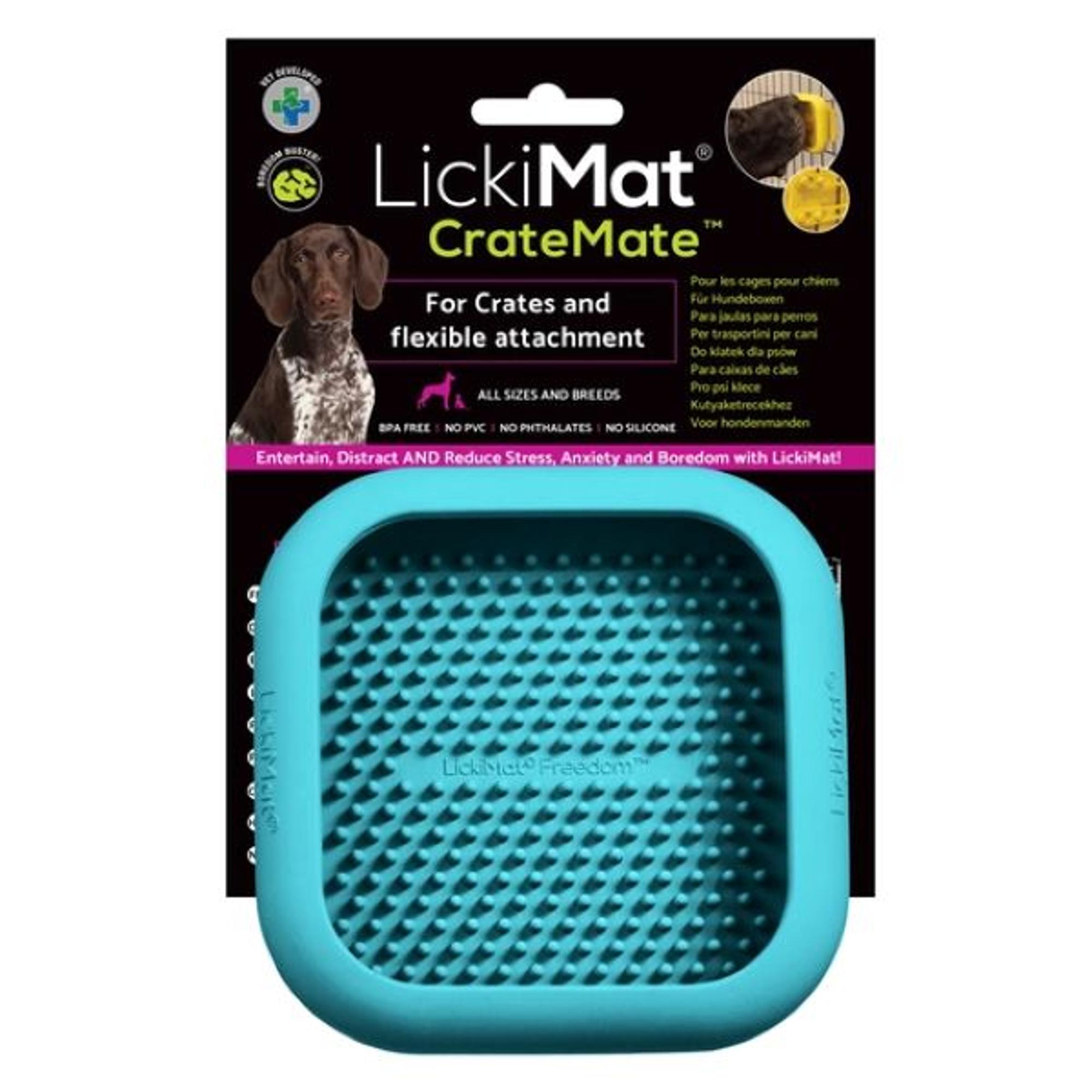 LickiMat CrateMate - Turquoise