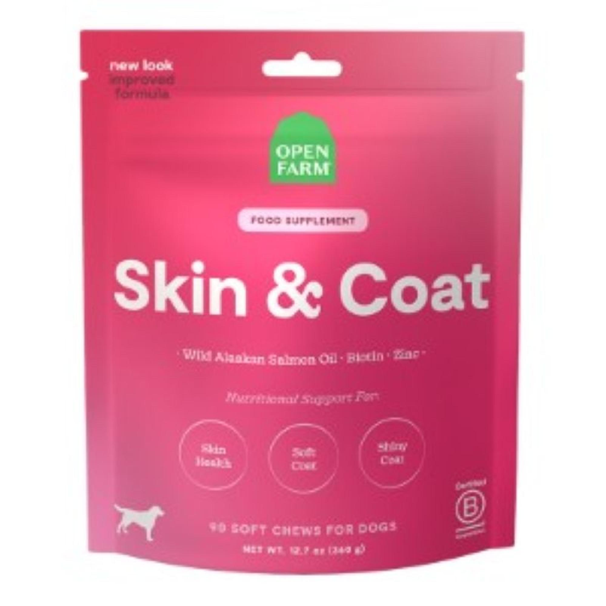 kin & Coat Food Supplement Chews for Dogs