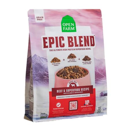 Epic Blend Beef & Superfood Grain-Free Dog Kibble