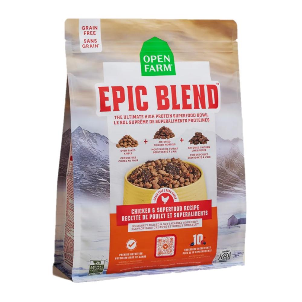 Epic Blend Chicken & Superfood Grain-Free Dog Kibble (Item #683547120273)