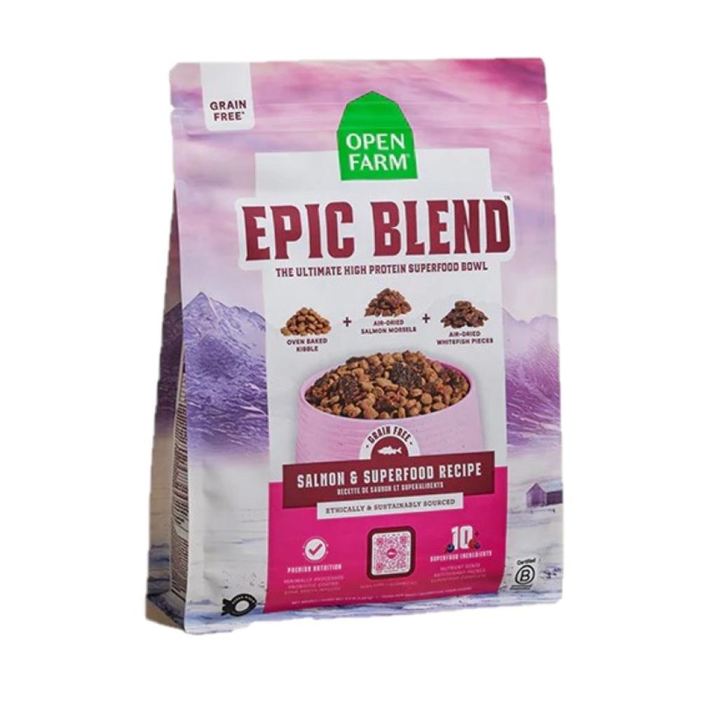 Epic Blend Salmon & Superfoods Grain-Free Dry Dog Kibble (Item #683547120389)