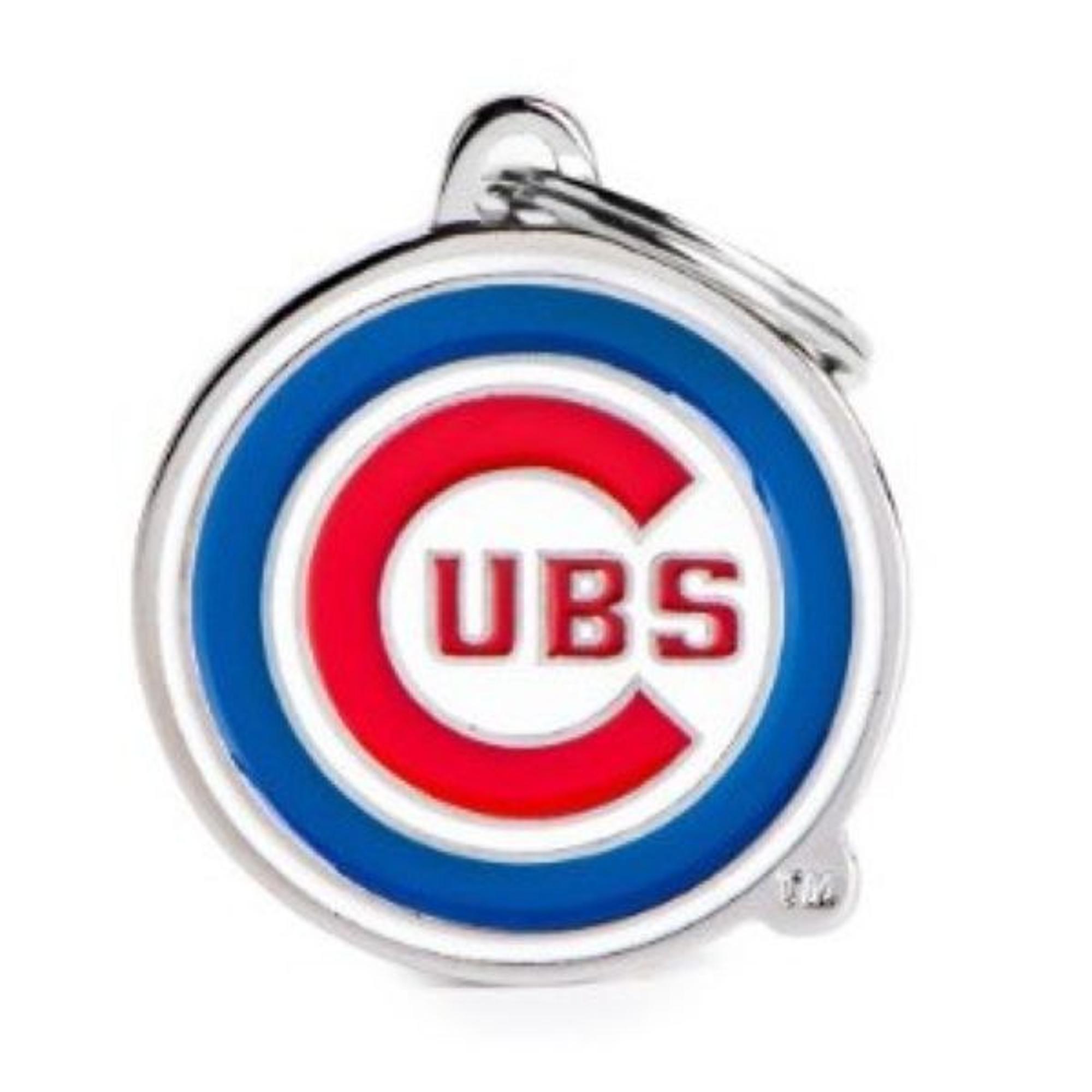 Chicago Cubs Enamel Dog Tag