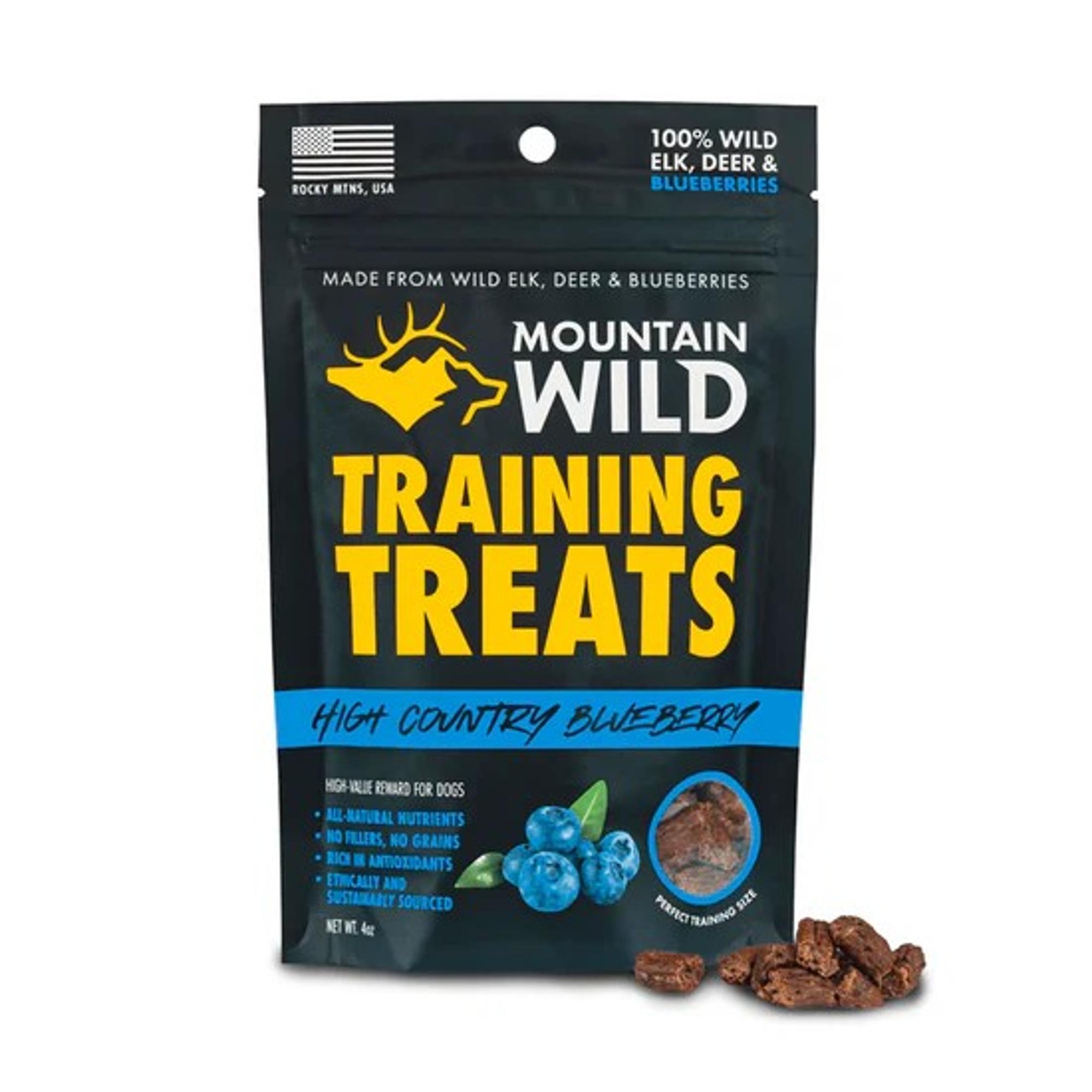 Wild Elk & Venison High Country Blueberry Training Treat Nibs