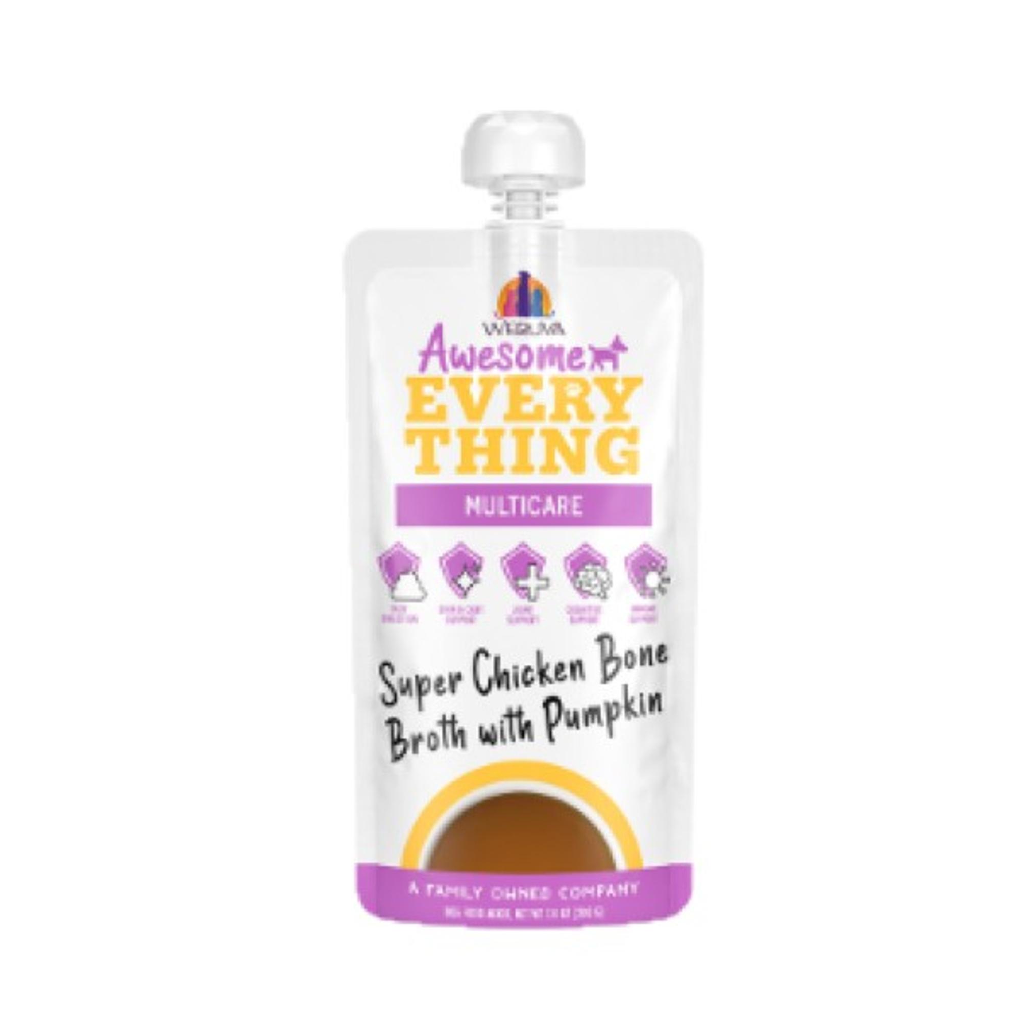 Awesome Everything Super Chicken Bone Broth with Pumpkin