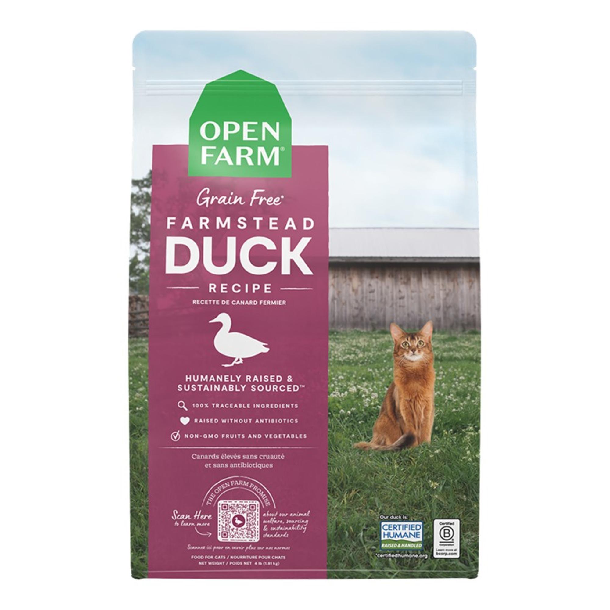 Farmstead Duck Grain-Free Cat Kibble