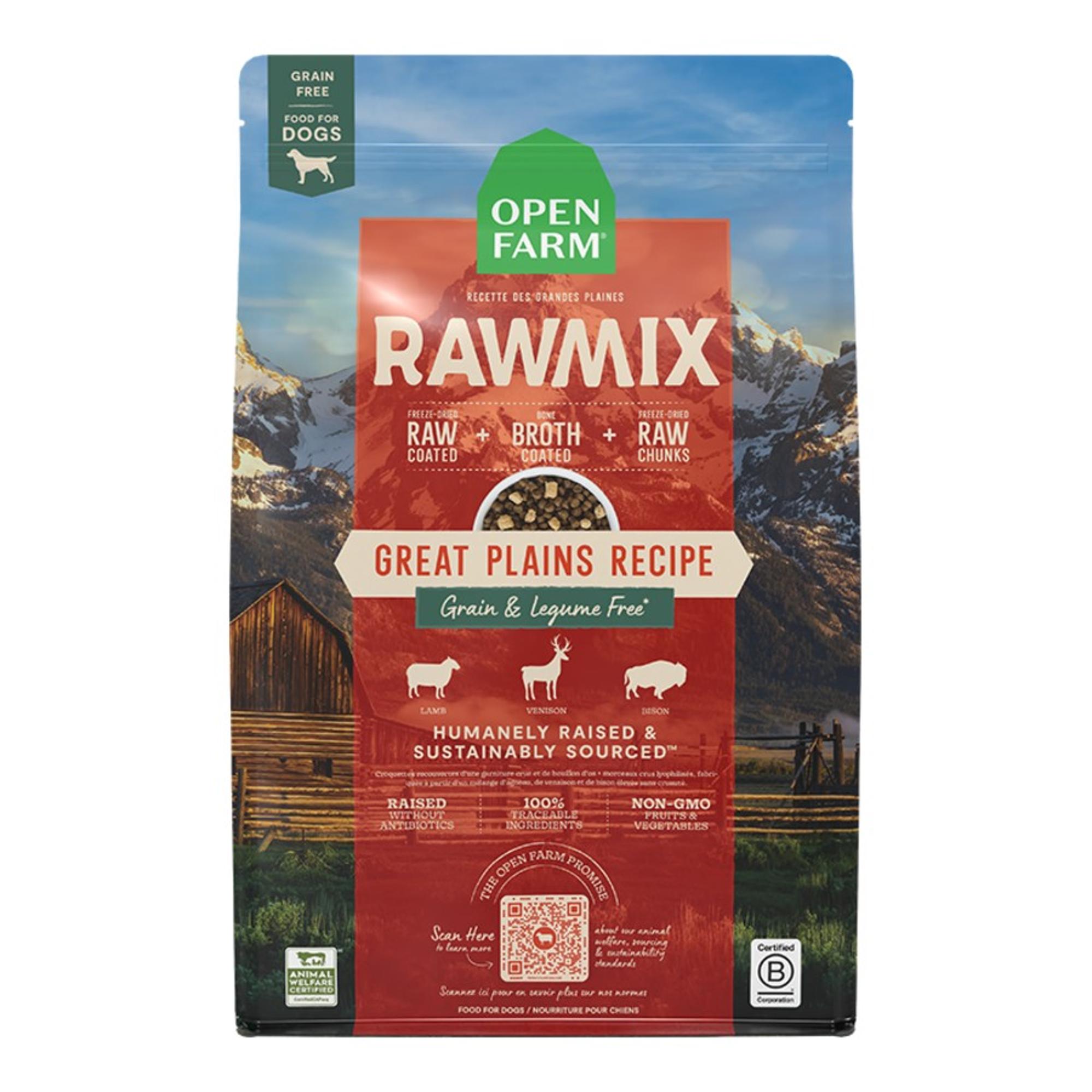 RawMix Grain-Free Great Plains Recipe 