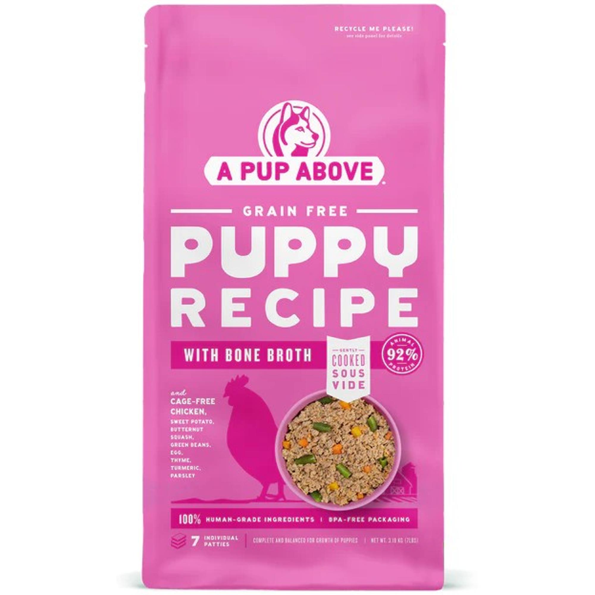 Puppy Recipe with Bone Broth