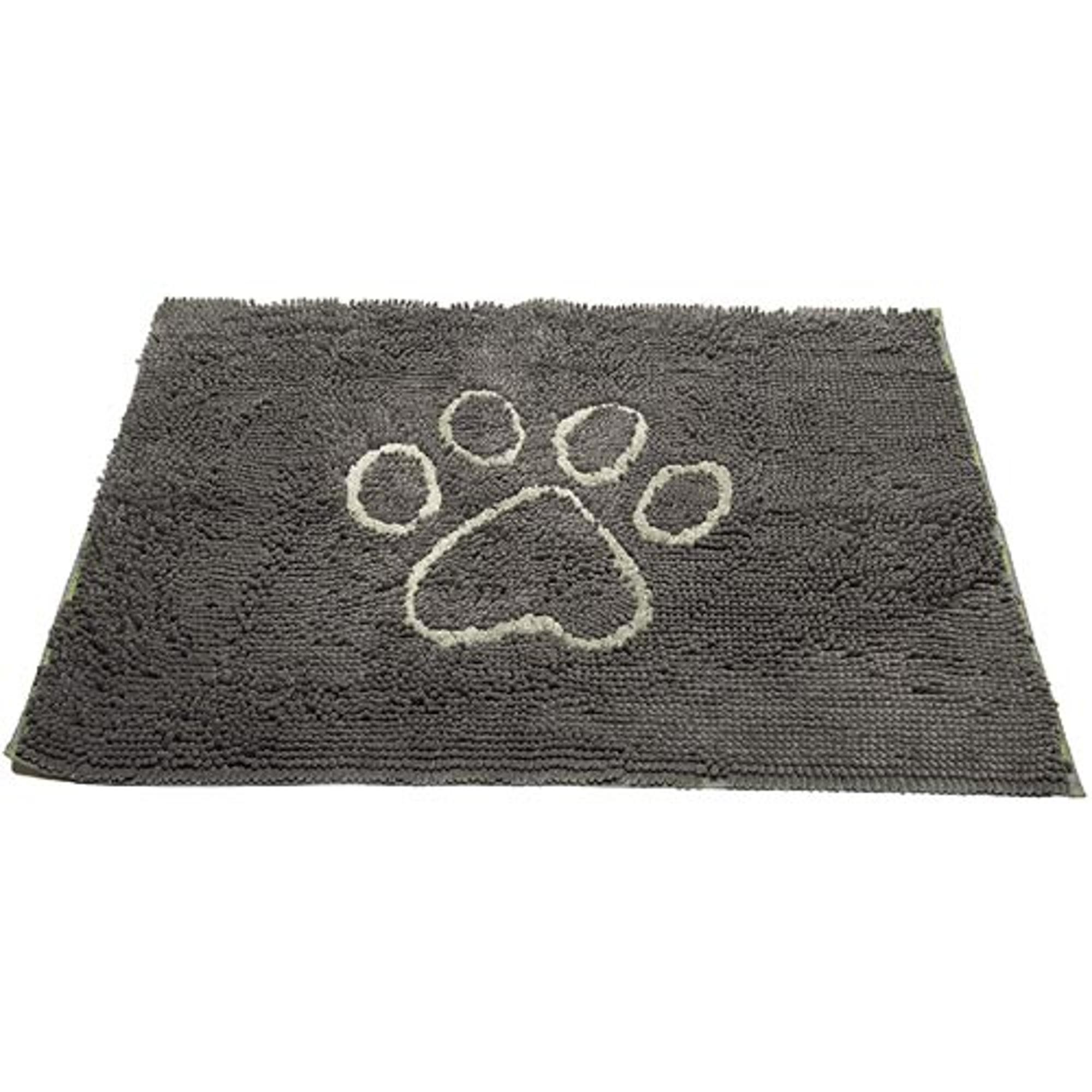 Misty Grey Dirty Dog Doormat