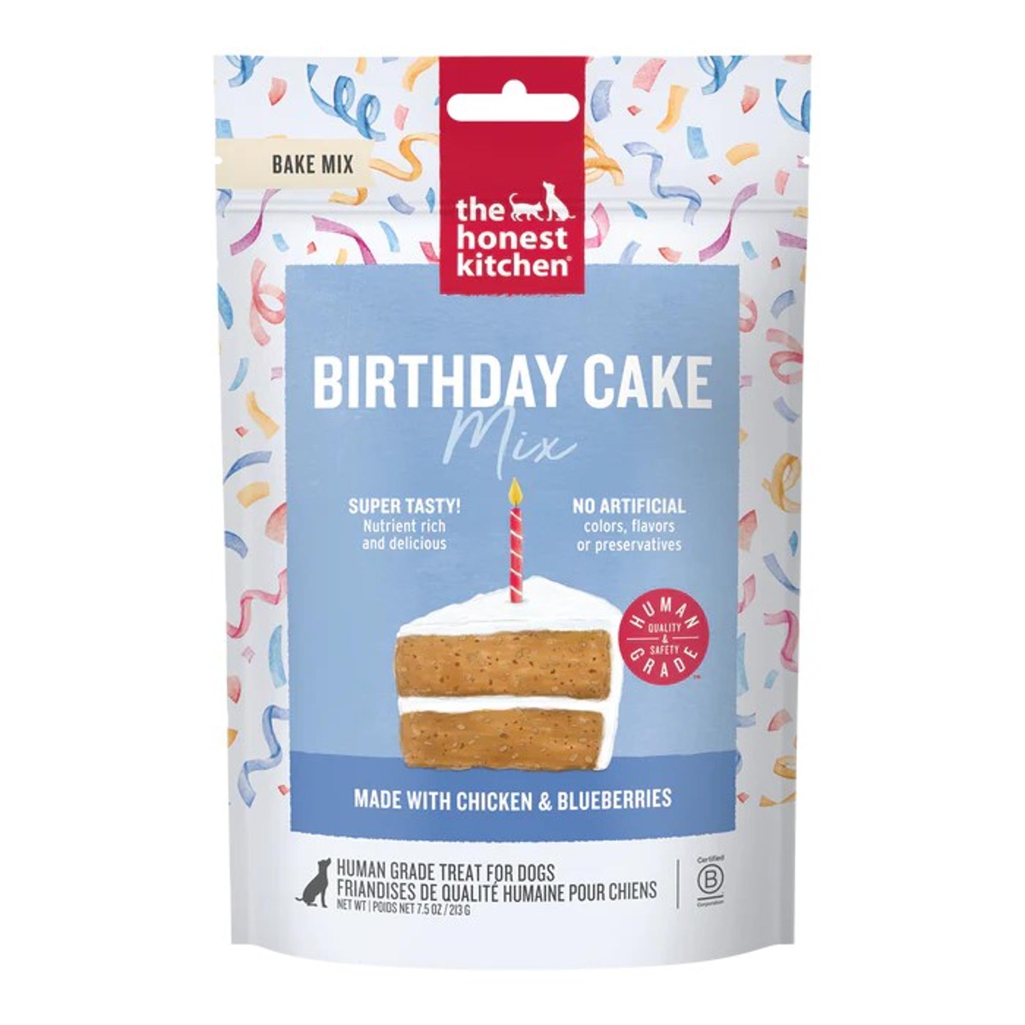Birthday Cake Mix with Chicken & Blueberries