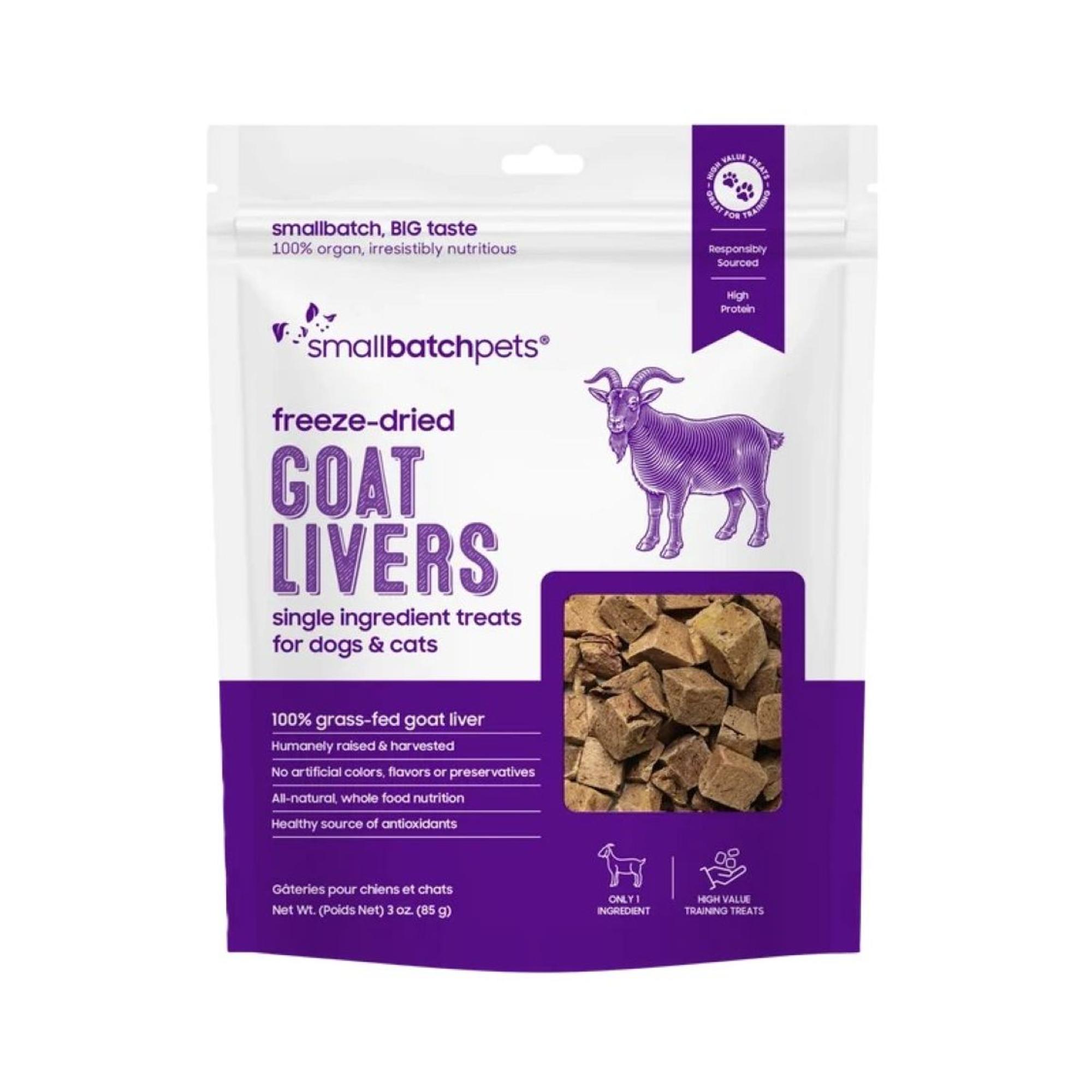 Freeze-Dried Goat Liver Treats