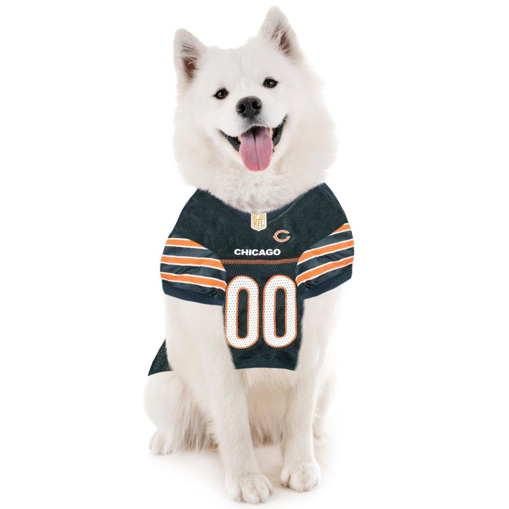 Chicago Bears Pet Striped Jersey (Item #849790116443)