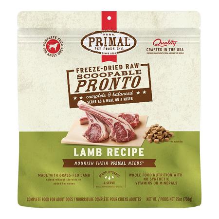 Freeze-Dried Raw Pronto Lamb Recipe