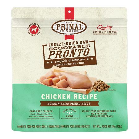 Freeze-Dried Raw Pronto Chicken Recipe