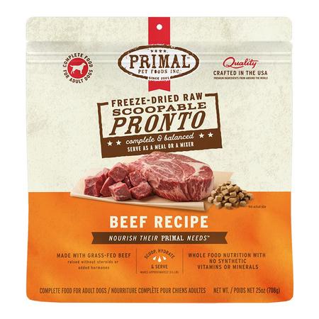 Freeze-Dried Raw Pronto Beef Recipe